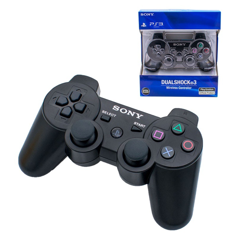 En stock PS3 GamePad PS3 Bluetooth inalámbrico mango PS3 universal botón GamePad ventas directas de la fábrica