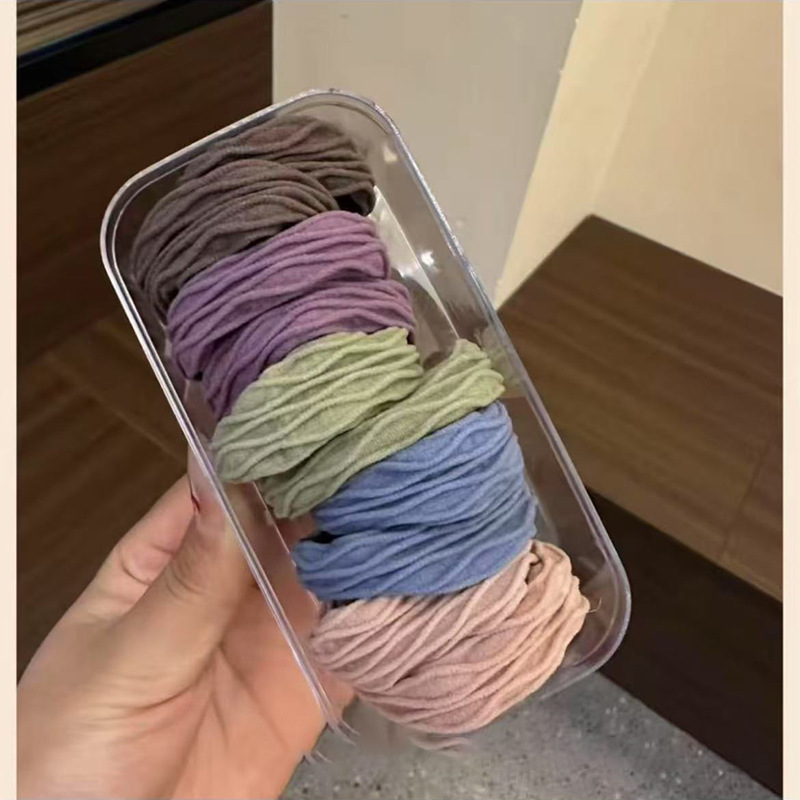 高级感大肠发圈发绳高马尾不伤发橡皮筋高弹力头绳女发饰儿童头饰|undefined