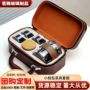 旅行玻璃棕包套组