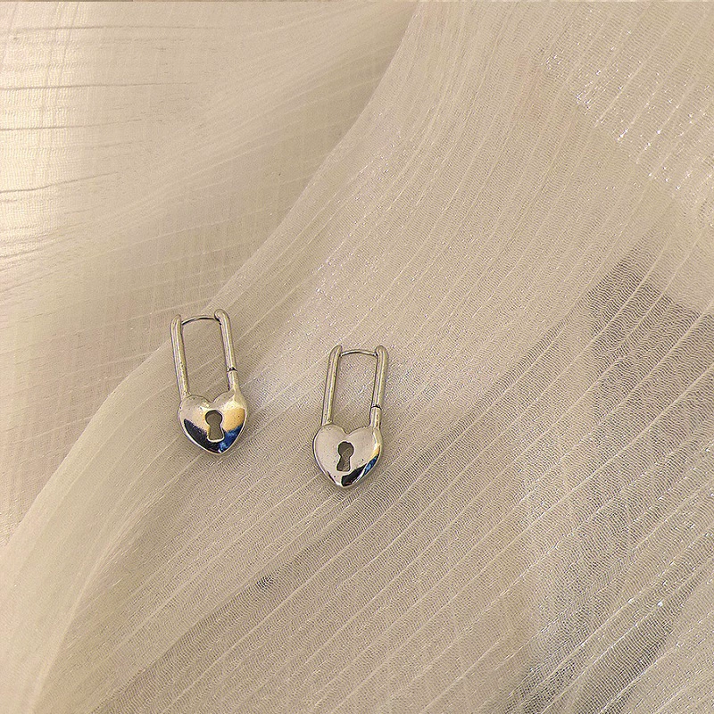 Модные золотые серёжки в виде сердца, кожуховые метал Jewelry?