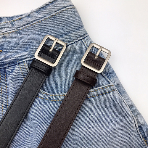 【Factory Wholesale】Women's Belt, Simple No-Stitch Hole-Free Student Casual Decorative Belt