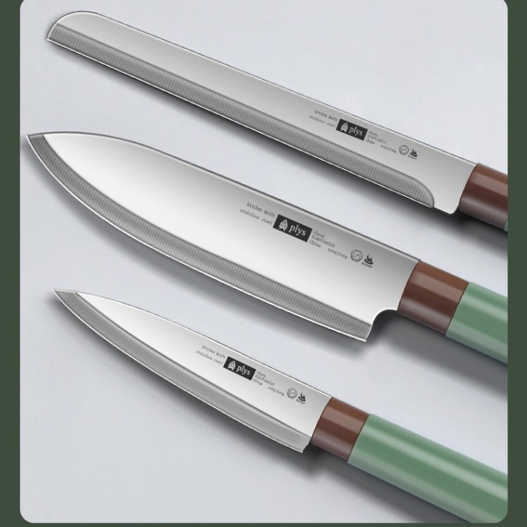 Sandía al por mayor cuchillo de cocina cuchillo de frutas set dormitorio de estudiantes domésticos con melón y frutas set de corte spot