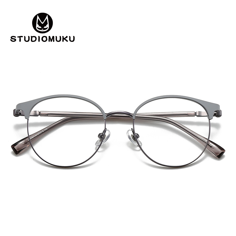 STUDIOMUKU gafas de madera cool cómo obtener un temperamento literario en un segundo marco de gafas marco de gafas de miopía