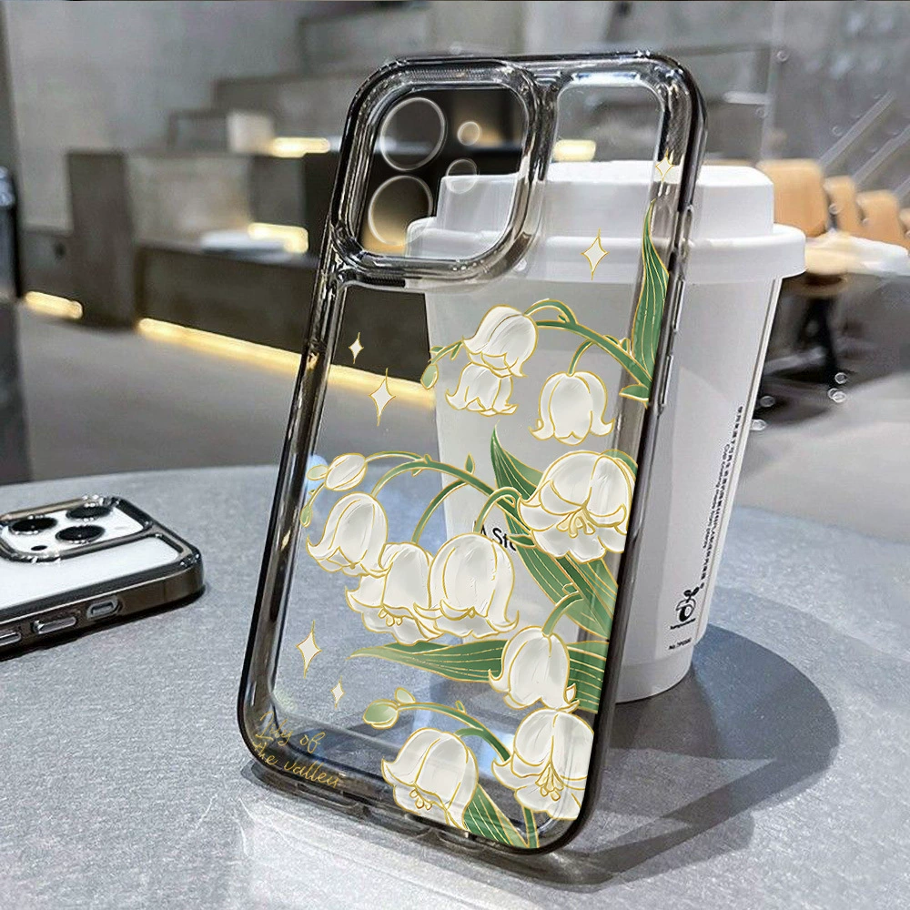 Apple, совместимый чехол для телефона, iPhone 14/15, орхидея, iPhone