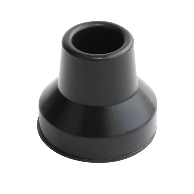 Фабрика оптом 16 мм резиновые ножные ножки четвероногий костыль три ноги резиновая головка трость противоскользящие ножные коврики