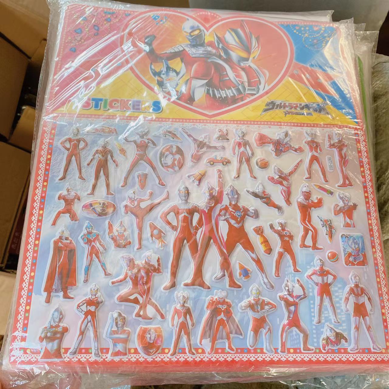 Venta al por mayor de dibujos animados 3D burbuja pegatinas niños cóncavo y convexo pegatinas Grandes pegatinas kindergarten alabanza recompensa