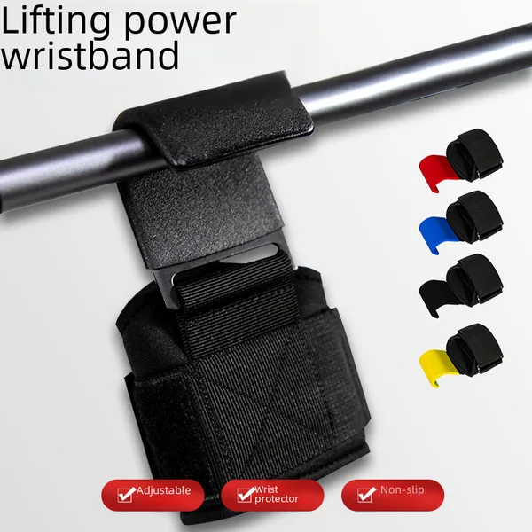 Lifting Booster Hook Pull-up Wrist Guard Booster Hook Protection Wrist Strength Training Booster Double Hook Barbell Hard Pull