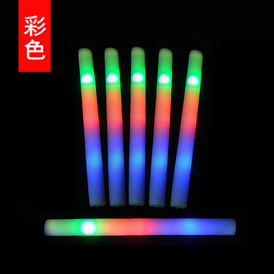 Colorido esponja de mano palo de espuma palo de concierto palo de luz LOGO flash stick palo de luz accesorios de alegría
