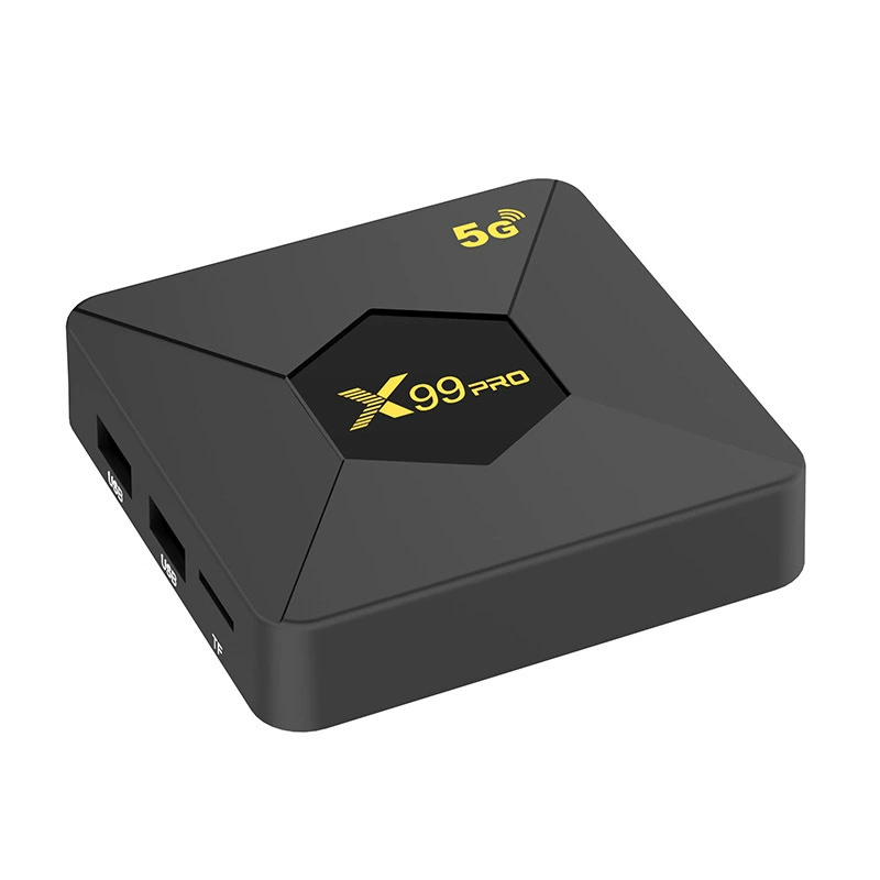 X99 Pro Android 13 ТВ-бокс H313 двойная частота 5G WiFi Bluetooth боксов Top Box