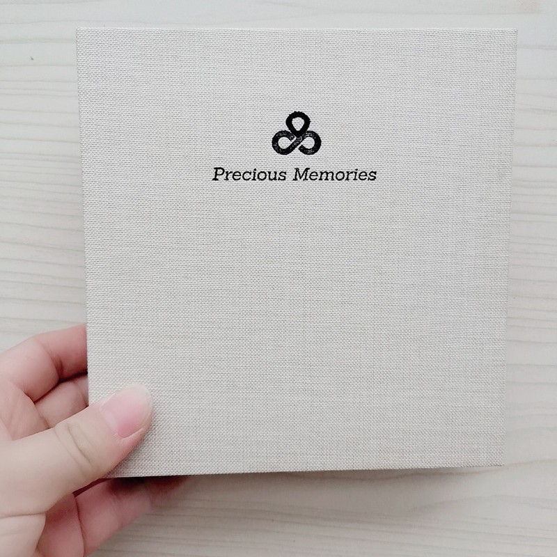 Al por mayor elegante de algodón y lino de hojas sueltas álbum de PP álbum de cine boleto de almacenamiento postal de 3 pulgadas de 5 pulgadas