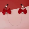 Red Butterfly Breast Clip