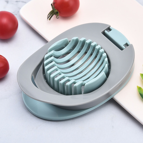 Plastic egg cutter, preserved egg divider, fancy slicer, creative tool egg cutter
