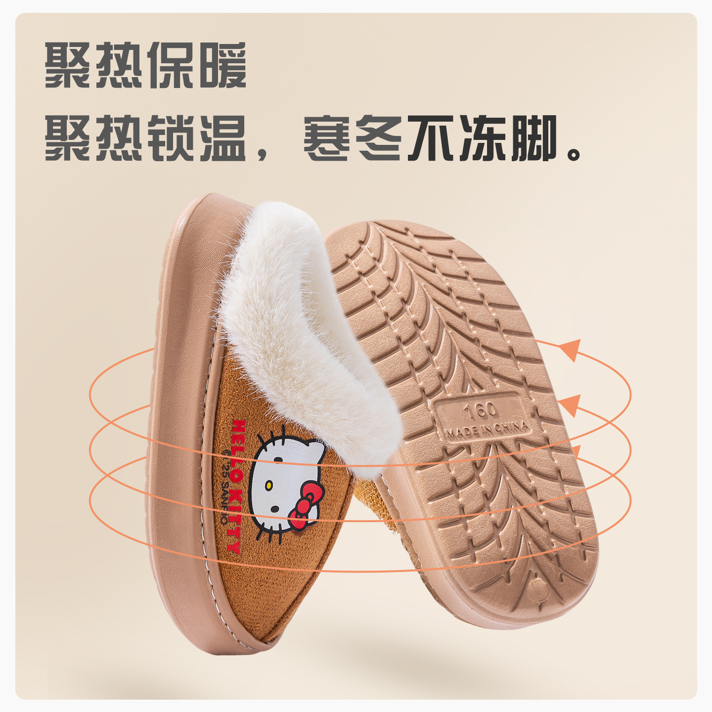 Transfronterizos lindos zapatos de lana de invierno para mujeres zapatillas de algodón de interior anti-deslizante zapatillas de algodón de peluche de fondo grueso