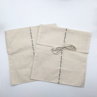 Factory Direct Sales Dense Cotton Bag Pure Cotton Drawstring Bag Dust Bag Gift Storage Bag Small Cloth Bag Printed with Logo