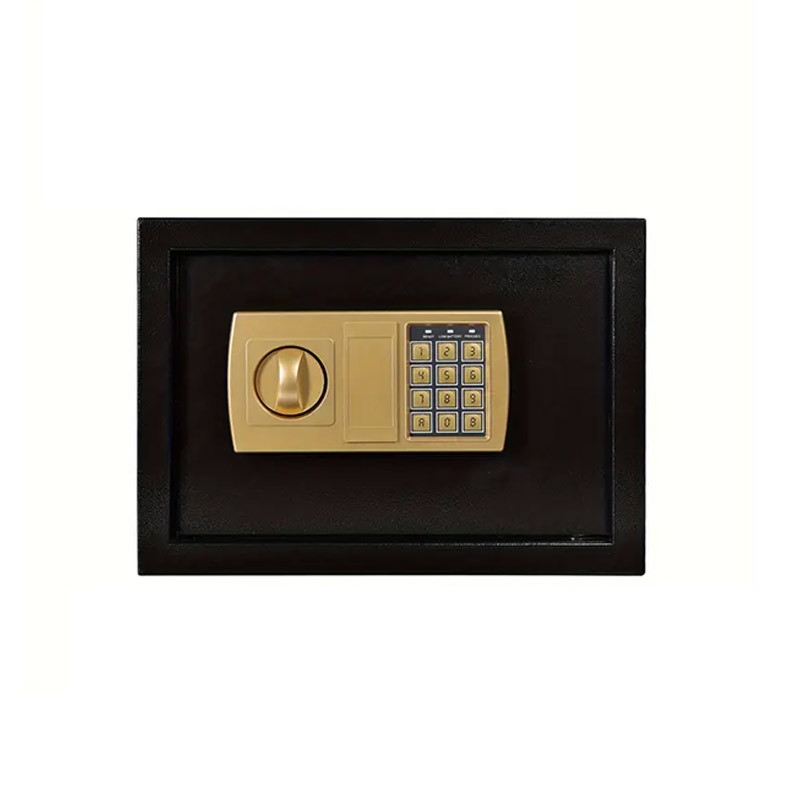 25黑金酒店贵重物品电子密码厂家直销保险箱办公室保险柜密码锁