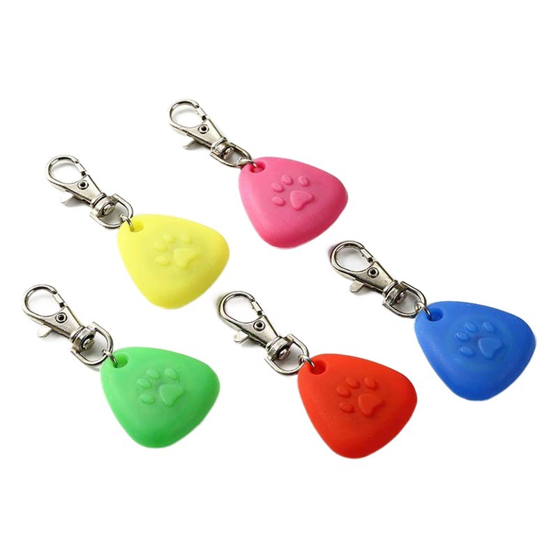 Силиконовые треугольные подвески для домашних животных, чтобы предотвратить потерю собак ночью