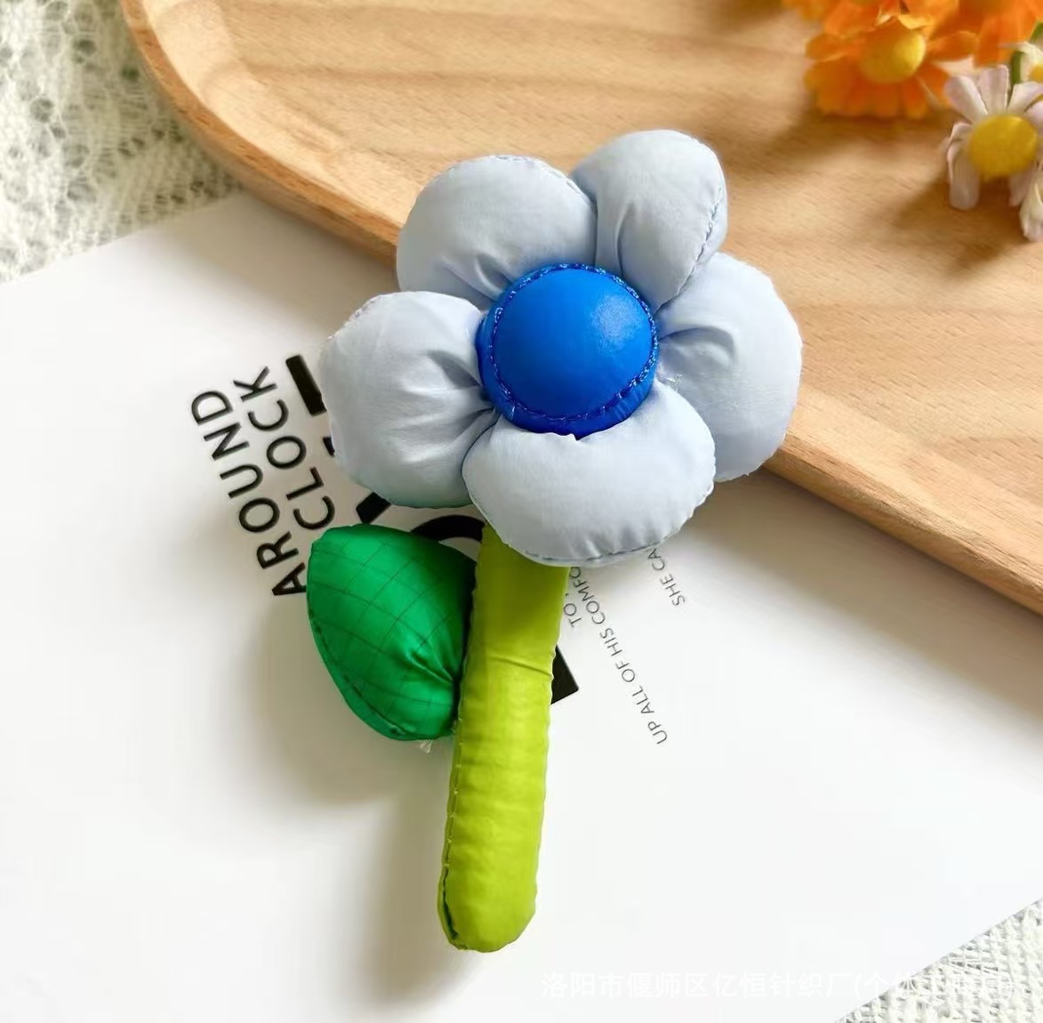 파란 꽃(액세서리)