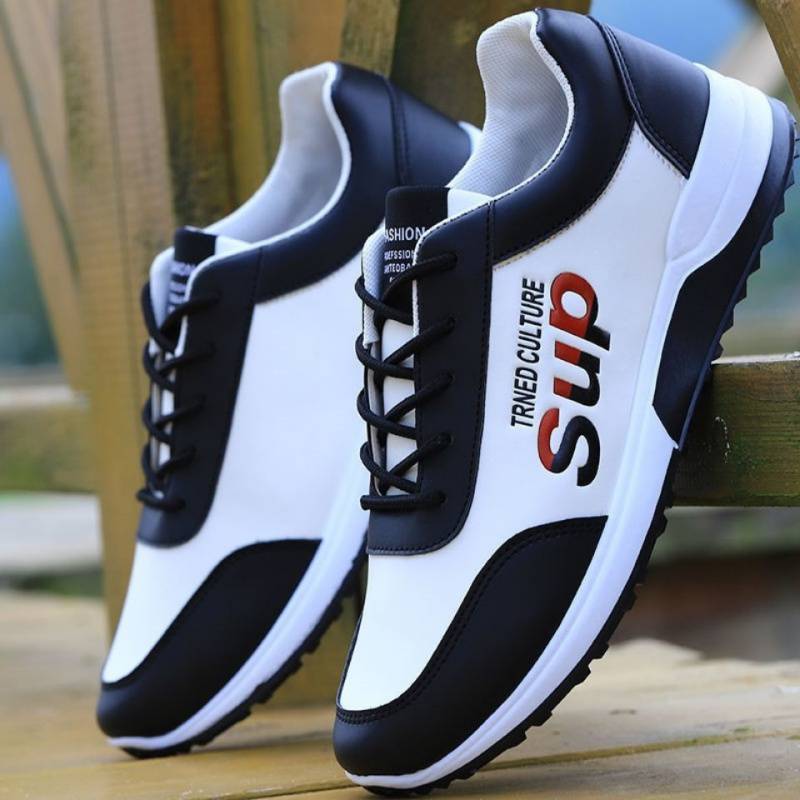 Fábrica al por mayor zapatos de cuero casuales zapatos deportivos para hombres nuevos estudiantes de moda zapatos de correr casuales zapatos de cuero para hombres