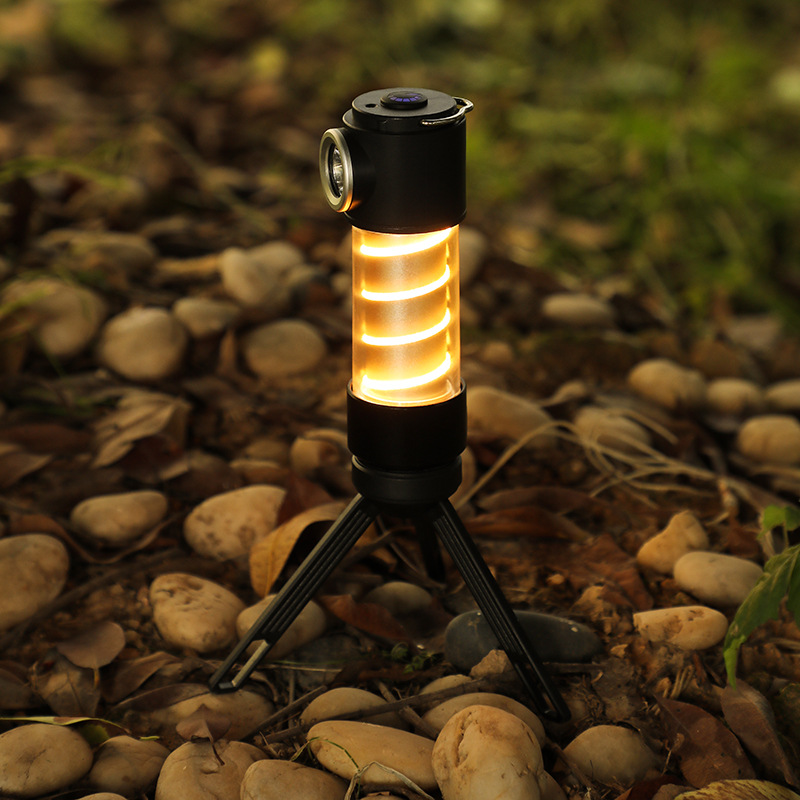 Faro transfronterizo lámpara de camping al aire libre multifuncional lámpara de tienda de emergencia lámpara de larga resistencia linterna de camping impermeable