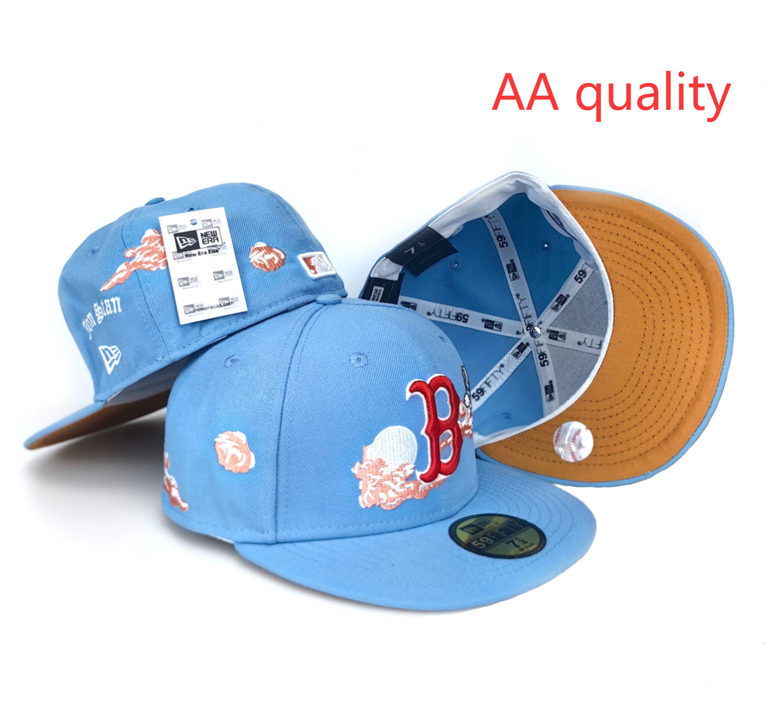 2025 nueva gorra de béisbol MLB de comercio exterior transfronterizo de gran venta, sombrero de borde plano de moda de ala plana móvil Loki