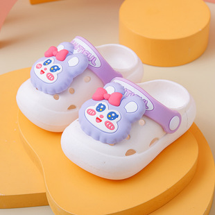 Baotou summer children's sandals and slippers non-slip children's baby boys and girls hole shoes slippers wholesale cartoon summer