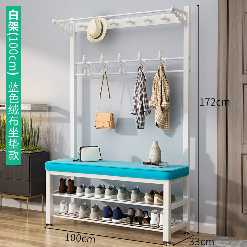 [강화수출모델] 100CM 화이트 프레임-벨벳블루시트