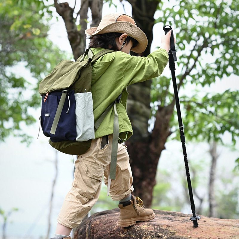 潮酷児童登山バッグ2025新型男女児童戸外旅行ランドセル小学生男子運動かばん|undefined