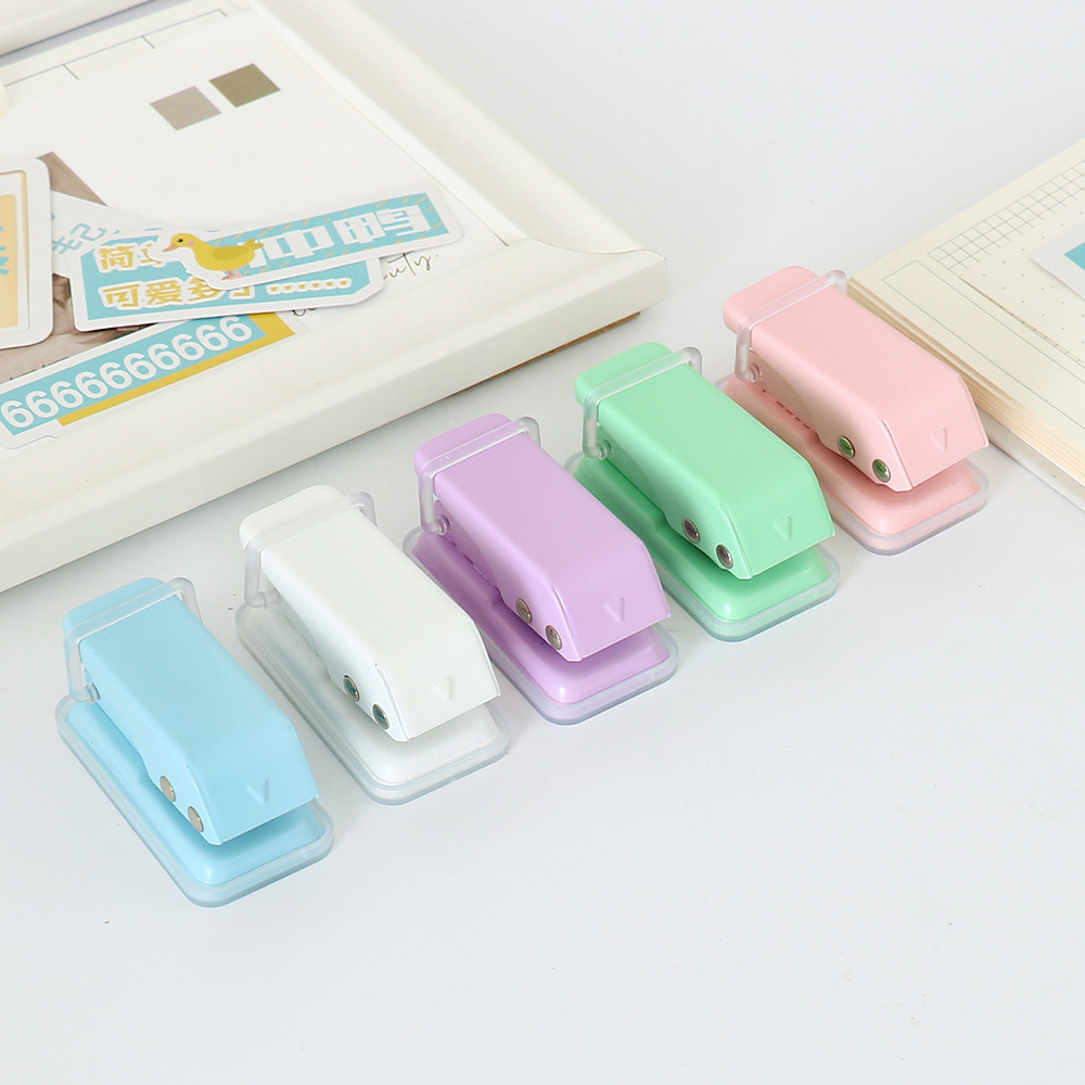 Small round hole puncher for students, DIY, tear-off sheet 3