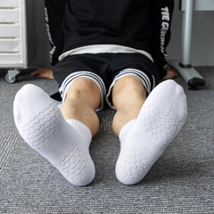 白色襪子男毛巾底中筒襪純棉全棉襪男士運動襪吸汗長筒籃球襪女襪