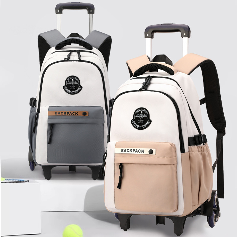 Mochila de pescado natural para subir escaleras de gran capacidad resistente a la suciedad, estudiantes de primaria de grado 3 - 6 estudiantes de secundaria secundaria