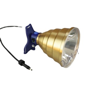 Jianhui ten core strong light super bright LED large spot white light external 12V lamp holder long-range outdoor lighting fishing lamp holder