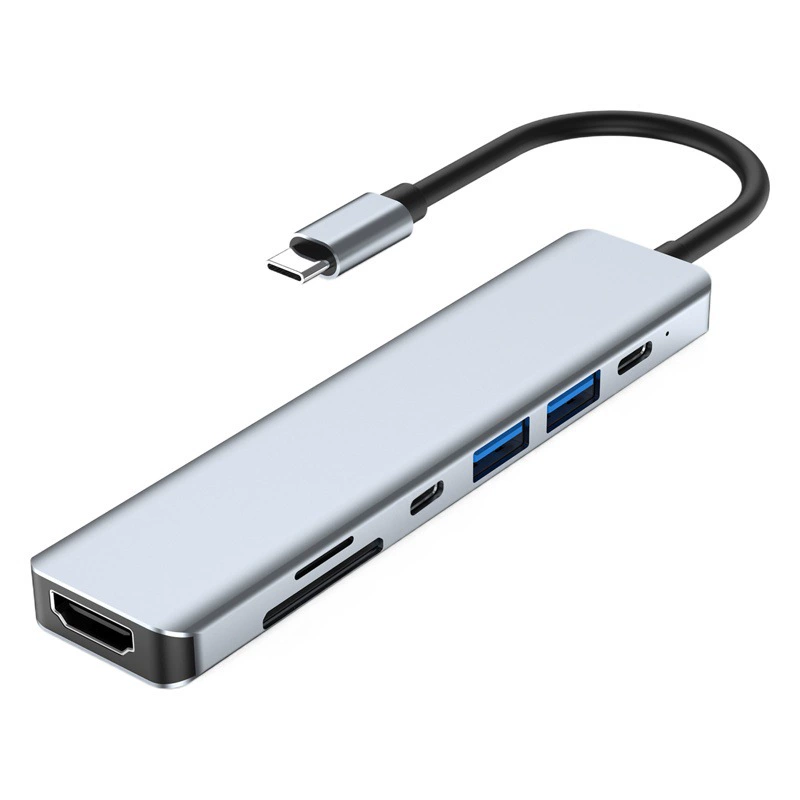 Трансграничный в наличии USB-удлинитель для компьютера Apple Huawei macbooktype-C 7-в-1 док-станция