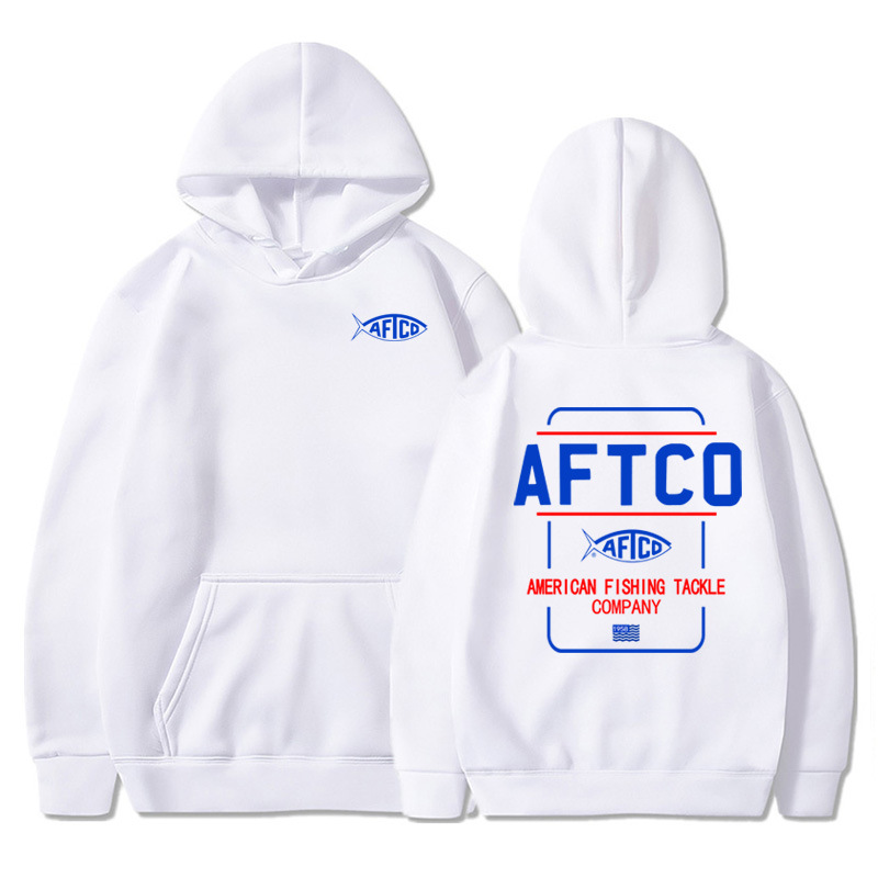 Ropa deportiva cómoda para hombres Sudadera para hombres de otoño e invierno Sudadera para hombres Sudadera AFTCO Ropa fresca Sudadera de manga larga Pesca callejera