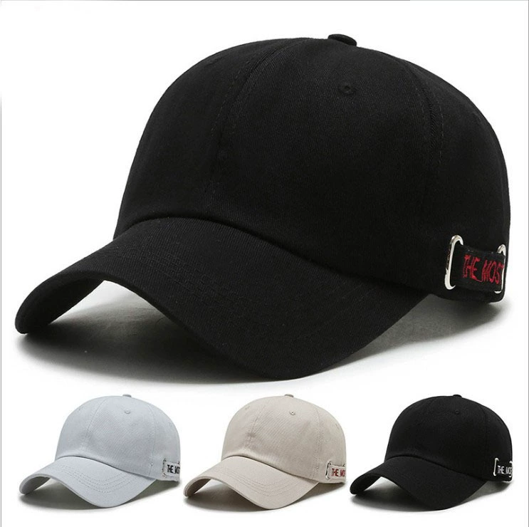 Мужская хлопковая шапка, новая бейсболка с вышивкой в Корейском стиле, Женская универсальная Повседневная солнцезащитная Кепка Four Seasons