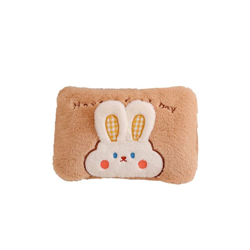 アニメのぬいぐるみのバニーウサギの電気の袋のメーカーの卸売りの女子学生はお腹を敷いて腰を温めます。|undefined