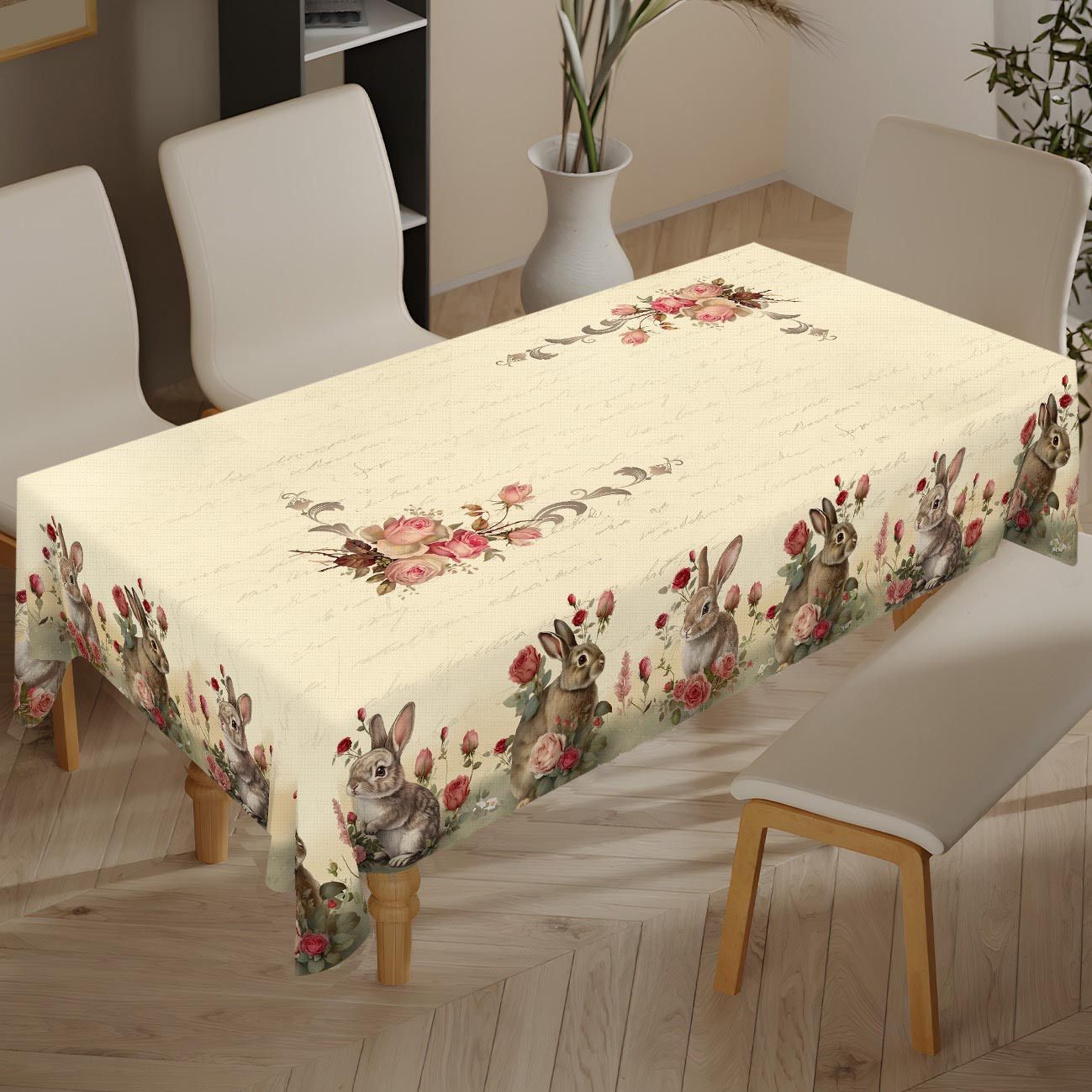 new Easter Egg Festive Tablecloth For Home Dining Table Dustproof Holiday Decoration_voghion.com