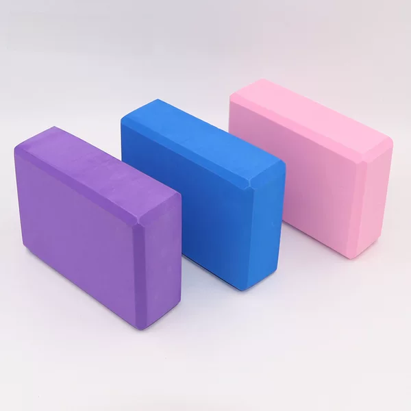 Manufacturer EVA yoga brick 3*6*9 standard EVA high density fitness auxiliary yoga brick wholesale