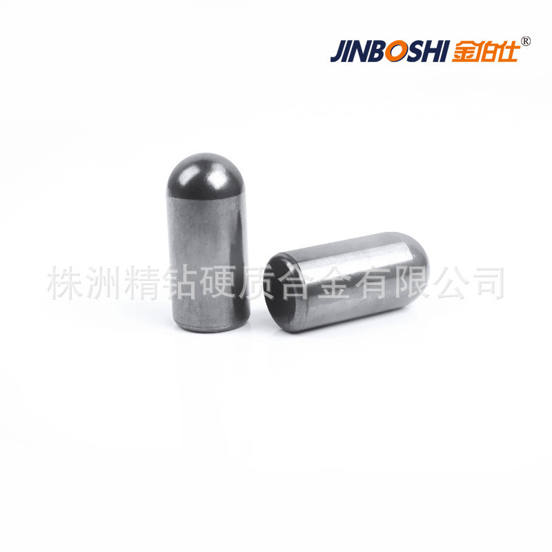 高压辊压机用柱钉合金圆柱齿用于铁矿石加工效率快