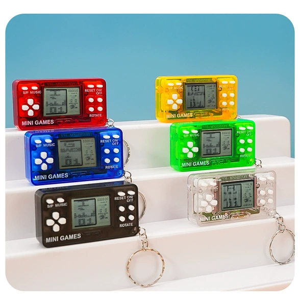 Small rectangular game console, color