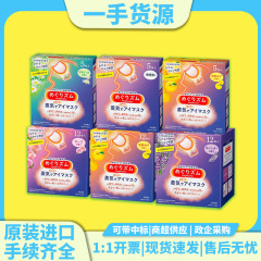 日本輸入花王蒸気アイマスク不織布使い捨て目部疲労アイマスク12枚/5枚卸売り