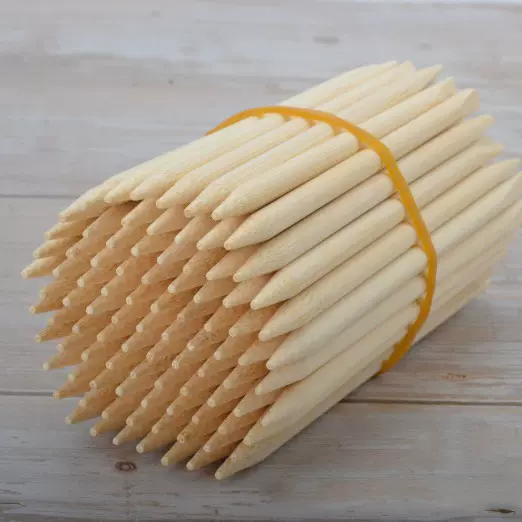 工厂批发刮画纸用刮画笔美术绘画手工竹画棒单双头美甲签玩具