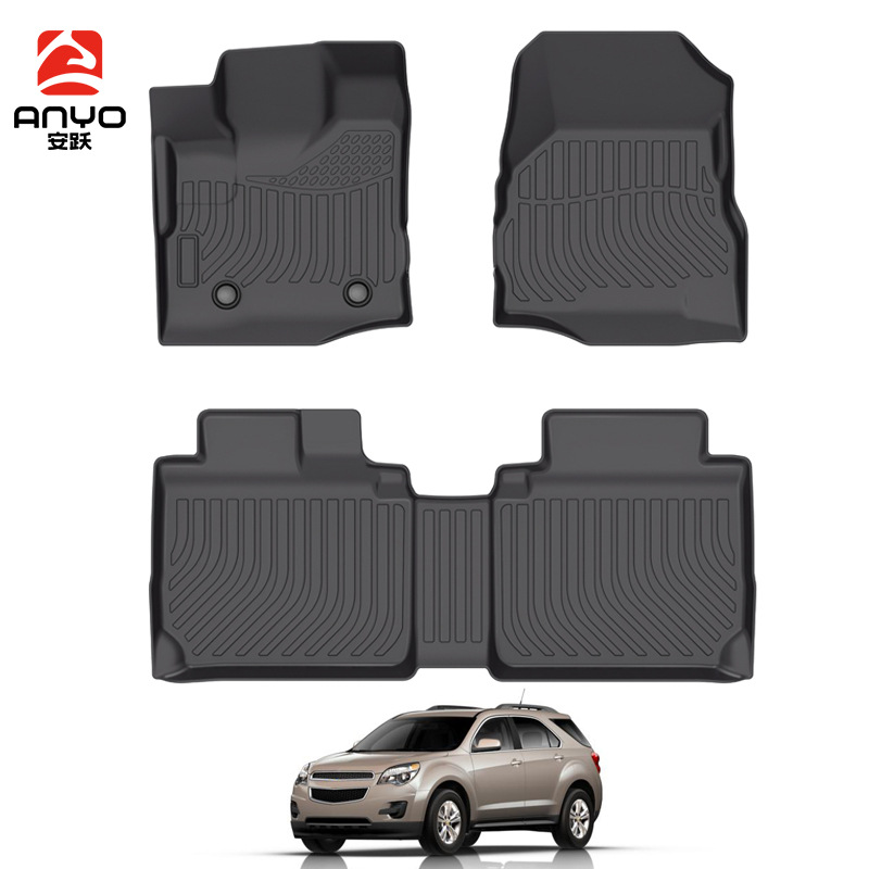 Suitable for Chevrolet Equinox & Terrain 2012-2017 Tpe Car Floor Mats All-Weather