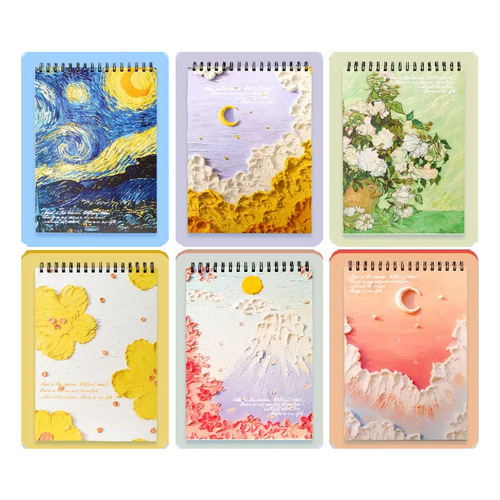 A4 oil painting sketch book thickened art special student high-value sketch drawing book 16K painting notepad