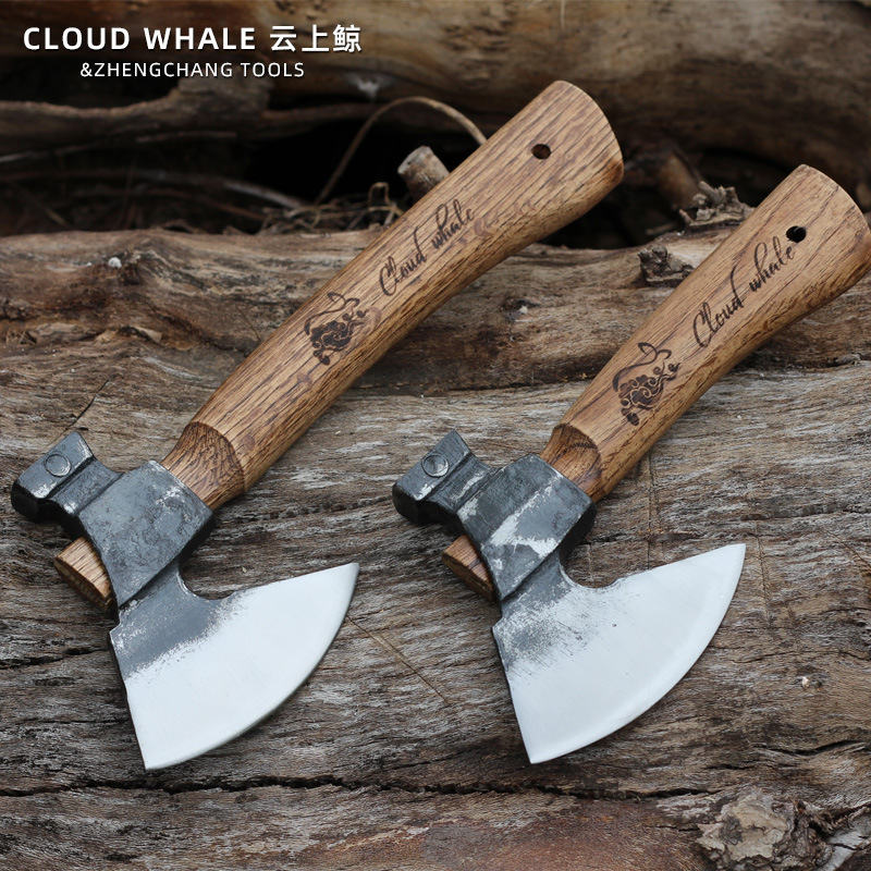 锤斧多功能户外开路野营斧头手工锻打劈柴砍树剁骨斧子露营小手斧