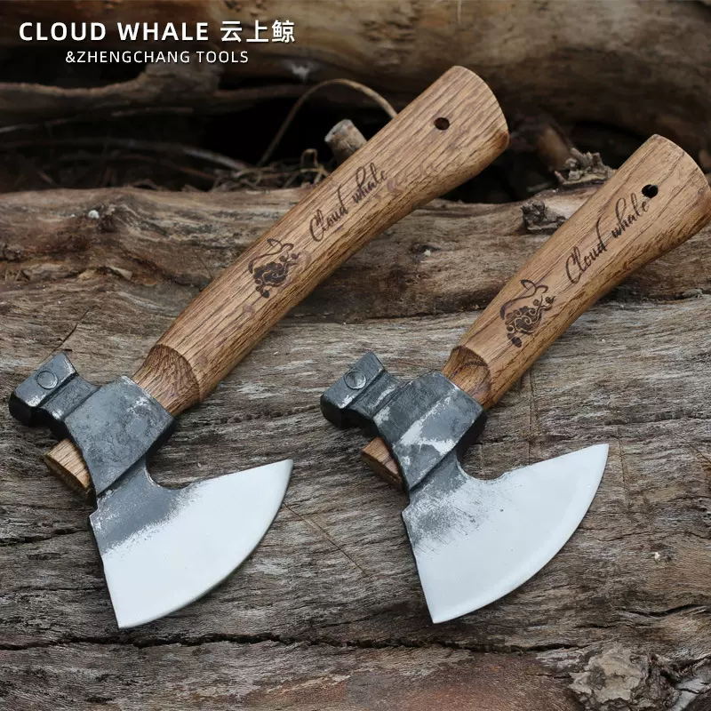 锤斧多功能户外开路野营斧头手工锻打劈柴砍树剁骨斧子露营小手斧