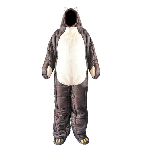 Alien style outdoor camping sleeping bag, hospital companion, warm and cold-proof, night reading sleeping bag, mummy sleeping bag