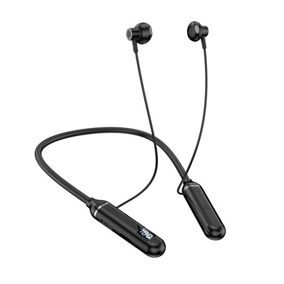 2025 new neck-hanging sports Bluetooth headset long endurance neck-hanging wired headset large power wholesale