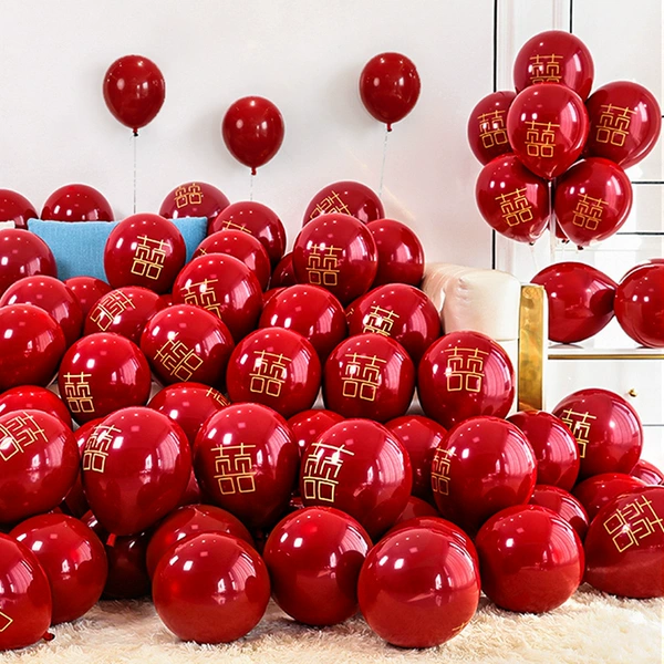 50 double -layer pomegranate red hi characters 50