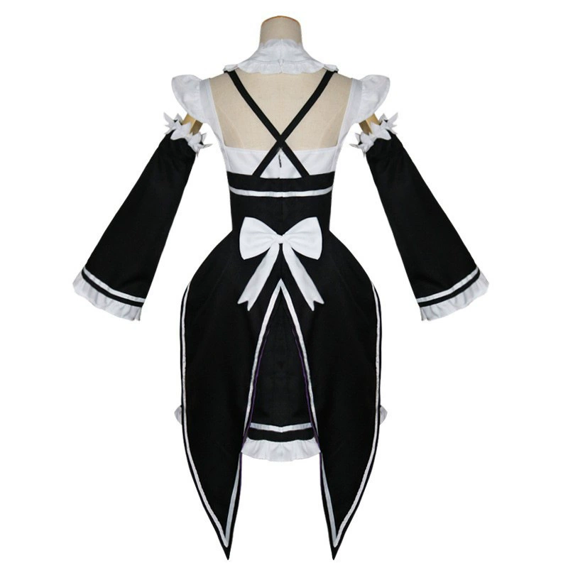 COSPLAY подчиняется началу нулевого мира, женская одежда Remremram наряд няни на рынок