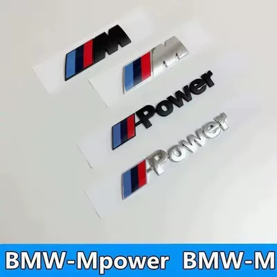 X6 models; rear emblem sticker, Car logo